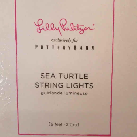 1 left! - L. Pulitzer turtle string lights! - Picture 3 of 4